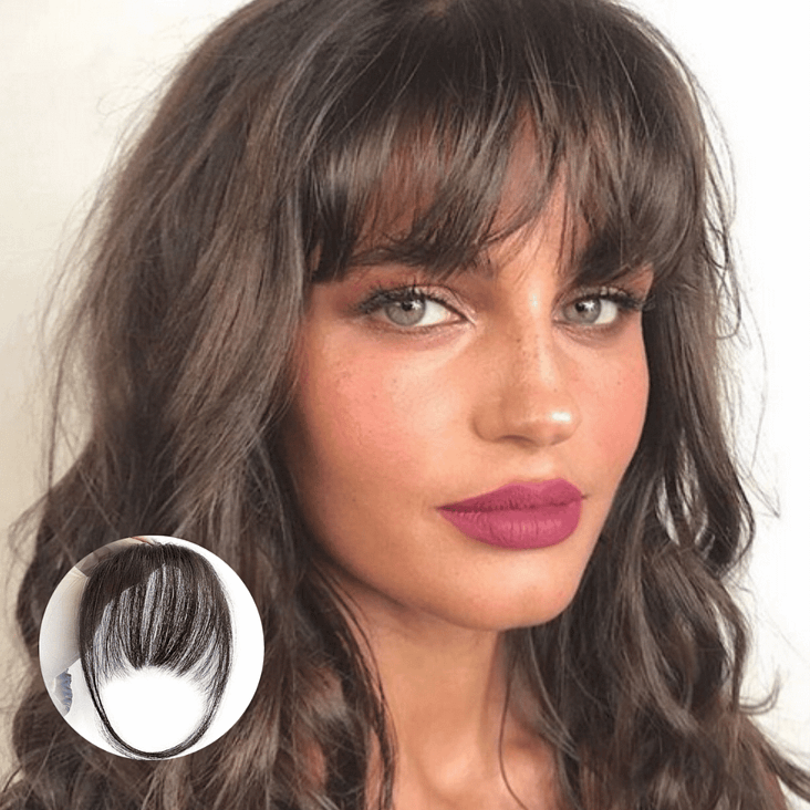 שיער פוני להדבקה למראה משתנה באופן מיידי