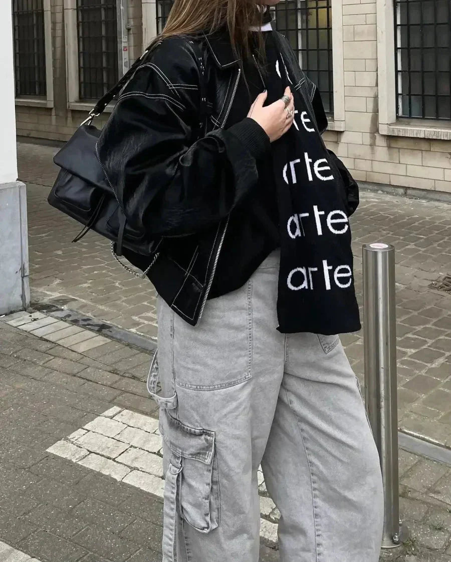 Bunda bomber z kože Lara – Štýl a maximálne pohodlie